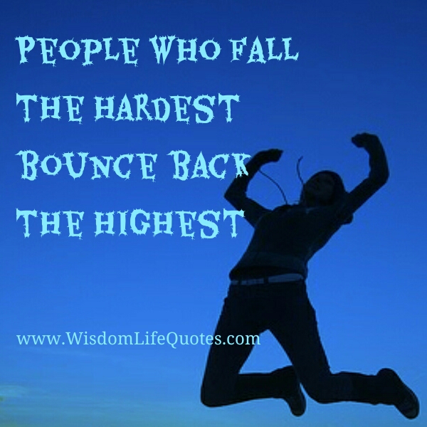 People who fall the hardest